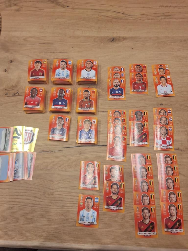 Panini ( qatar 2022 + ou - 800 IMAGES), Enlèvement ou Envoi