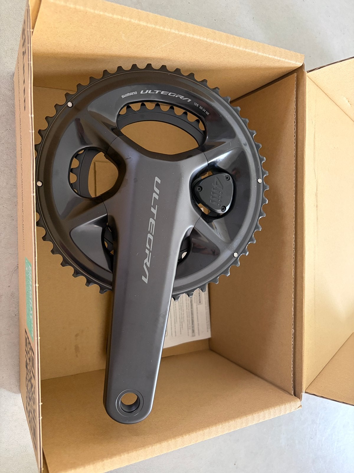 Ultegra R8100 4iiii 3+ PRO Powermeter – 50/34T – 172,5 mm, Vélos & Vélomoteurs, Vélos Pièces, Enlèvement ou Envoi, Comme neuf