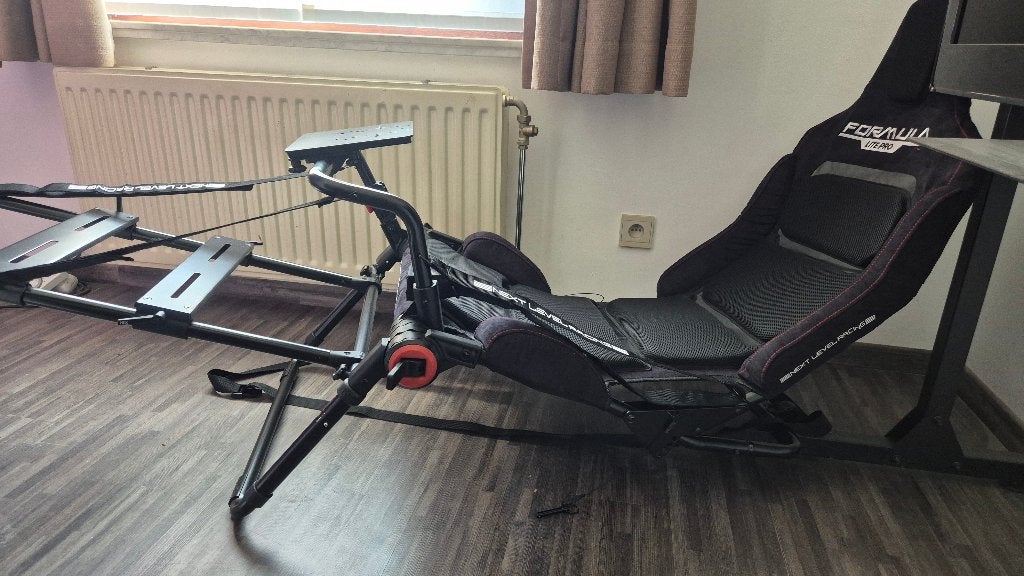Next Level Racing Formula Lite Pro, Ophalen, Racestoel, Zo goed als nieuw, Verstelbaar