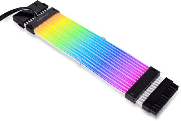 Lian Li Strimer Plus V2 (wired) Mobo en GPU + Controller, Computers en Software, Pc- en Netwerkkabels, Ophalen of Verzenden, Zo goed als nieuw
