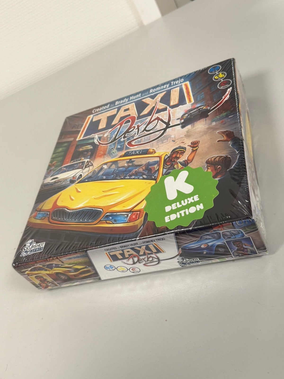 Jeu de plateau rare Taxi Derby Deluxe Edition nouveau scellé, Enlèvement ou Envoi, Neuf