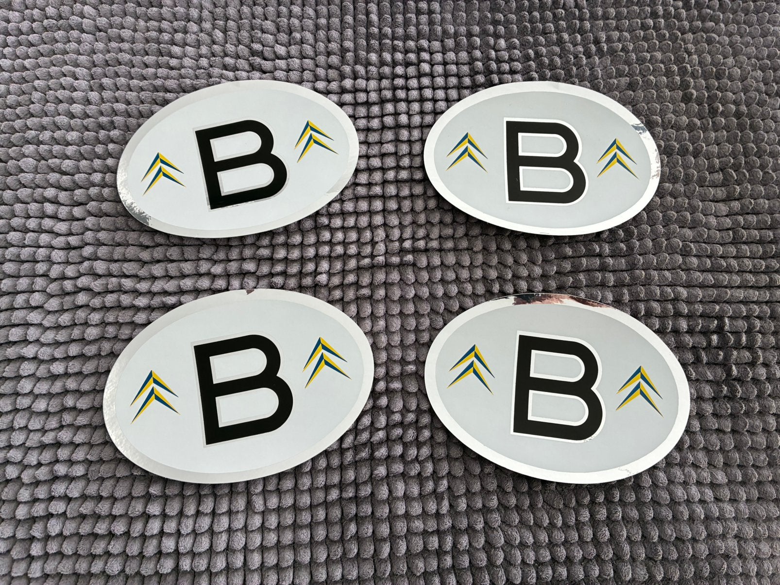 autocollant blason Belgique Citroen '70 '80 ancêtre, Verzamelen, Ophalen, Zo goed als nieuw, Auto of Motor