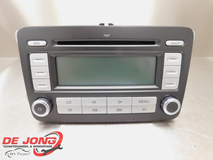 Radio/Lecteur CD d'un Volkswagen Caddy, Autos : Pièces & Accessoires, Électronique & Câbles, Volkswagen, Utilisé, 3 mois de garantie