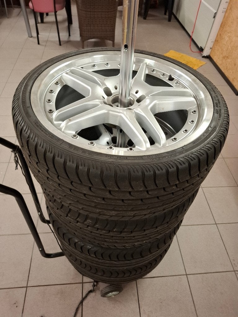 velgen mercedes r129, Auto-onderdelen, Banden en Velgen, Gebruikt, Velg(en), 235 mm, Personenwagen