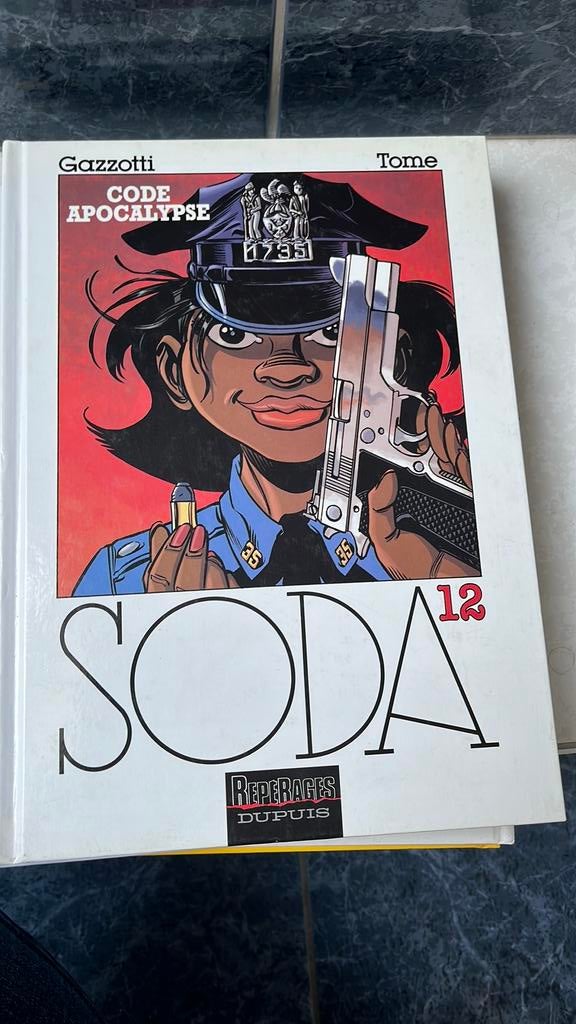 Tome 12 Soda, Enlèvement, Comme neuf