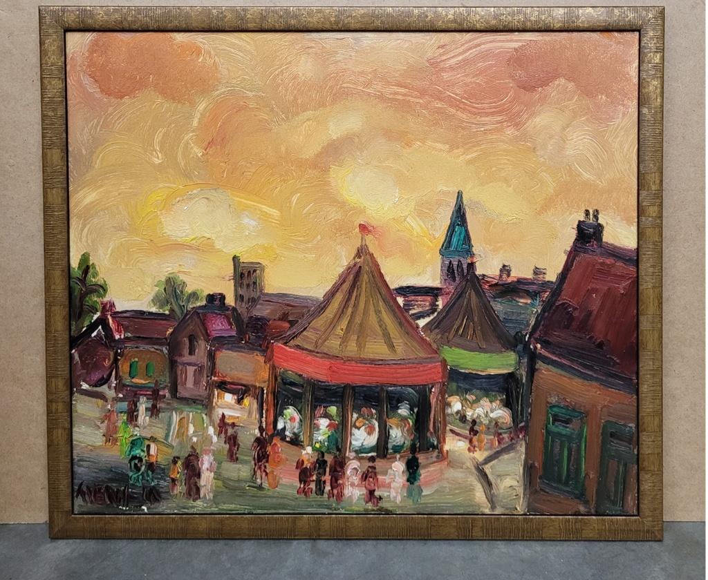 Alfons VERMEIR, Kermis, Antiek en Kunst, Ophalen of Verzenden