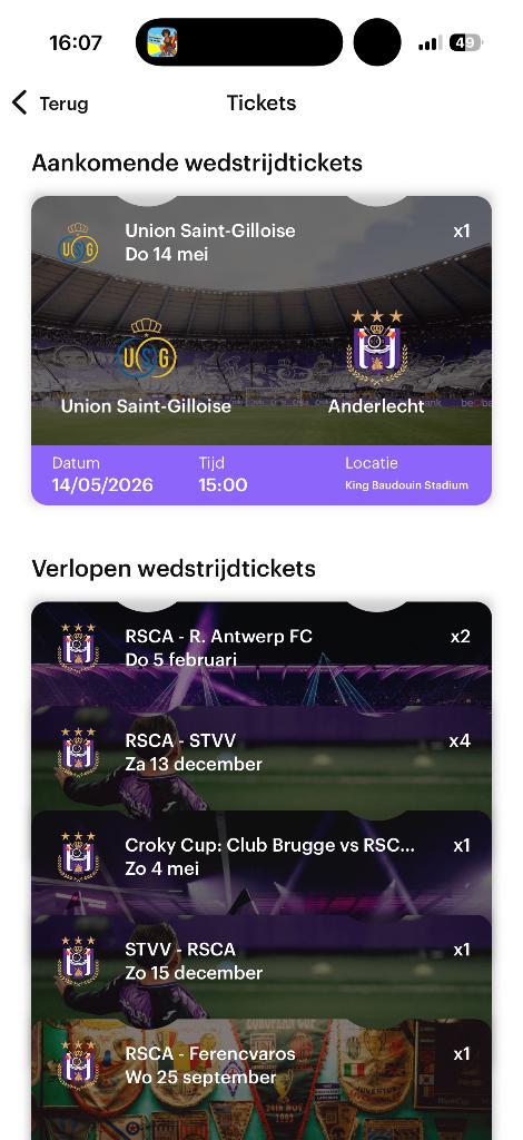 Billets pour la finale de la Coupe le 14 mai 2026, Tickets & Billets, Mai