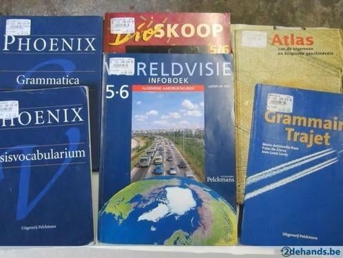 Schoolboeken – Frans, Latijn & Aardrijkskunde, Boeken, Ophalen, Gelezen, Overige vakken