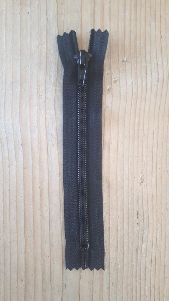 YKK rits, spiraal, niet deelbaar, kunststof tandjes, L=16cm, Hobby en Vrije tijd, Naaien en Fournituren, Ophalen of Verzenden
