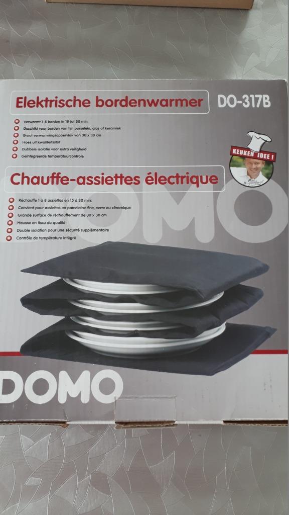 Chauffe assiettes DOMO, Enlèvement ou Envoi, Comme neuf, Noir