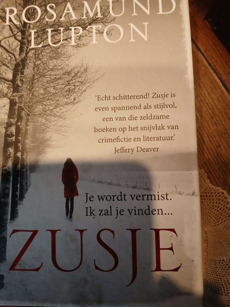 Rosamund Lupton - Zusje, Livres, Thrillers, Comme neuf, Enlèvement