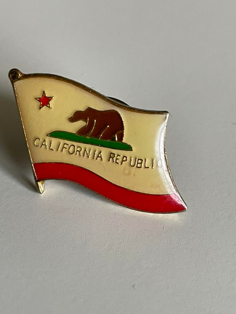 Pin California Republic, Verzamelen, Ophalen of Verzenden, Zo goed als nieuw