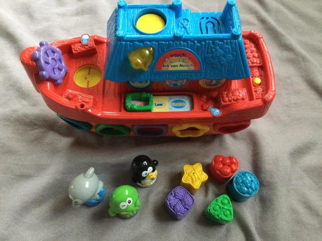 V-Tech Ark van Noah boot, Kinderen en Baby's, Ophalen of Verzenden, Gebruikt, Ontdekken, Met geluid
