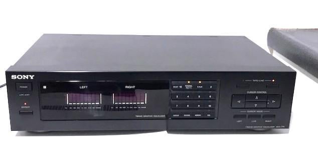 Égaliseur Sony SEQ - 711 Graphic Japan Vintage 😎🔊💑🎶🤗👌, Musique & Instruments, Effets, Enlèvement ou Envoi, Comme neuf, Equalizer ou Égaliseur