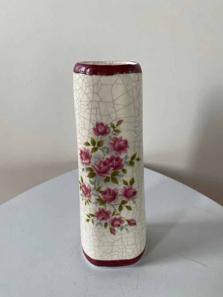 Vintage soliflore vaas, Antiek en Kunst, Antiek | Vazen