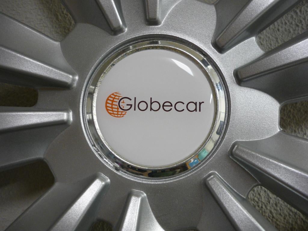 Globecar 3D doming naafstickers caravan en camper, Epoxy, Verzenden, Nieuw, Overige typen