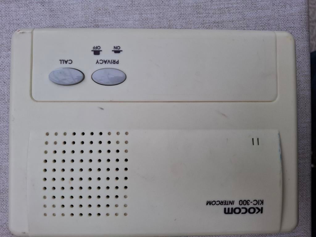 Kocom KIC-300 Intercom(baby/peuterfoon set (main + subunits), Enlèvement ou Envoi, Utilisé