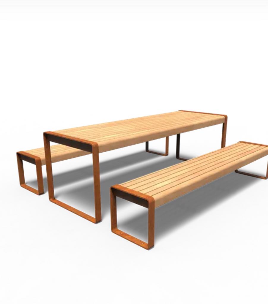 Set de jardin/set de pique-nique/table de jardin/banc de jrd, Enlèvement, Neuf, Acier