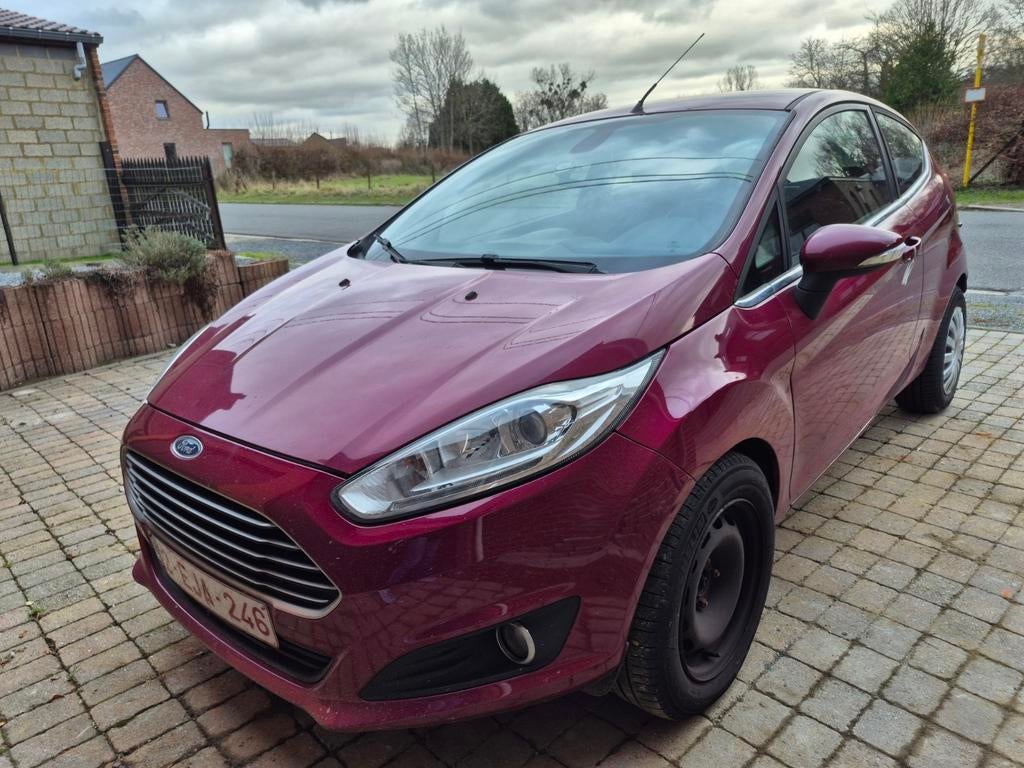 Ford Fiesta 1.5 Titanium, Auto's, Euro 5, Stof, Zwart, Particulier