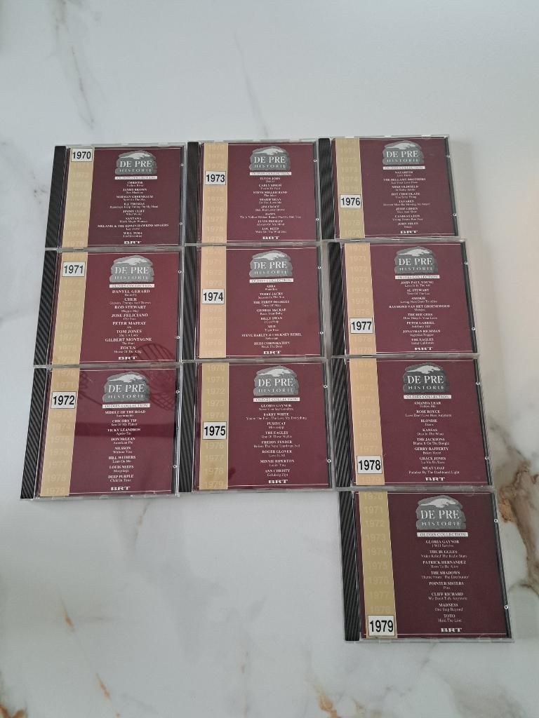 cd's Prehistorie jaren '70, Cd's en Dvd's, Ophalen, Zo goed als nieuw, Overige genres, Boxset