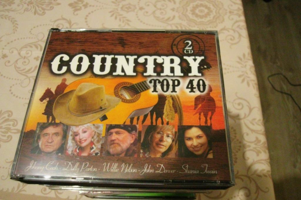 country top 40   2 disc, Enlèvement ou Envoi, Comme neuf