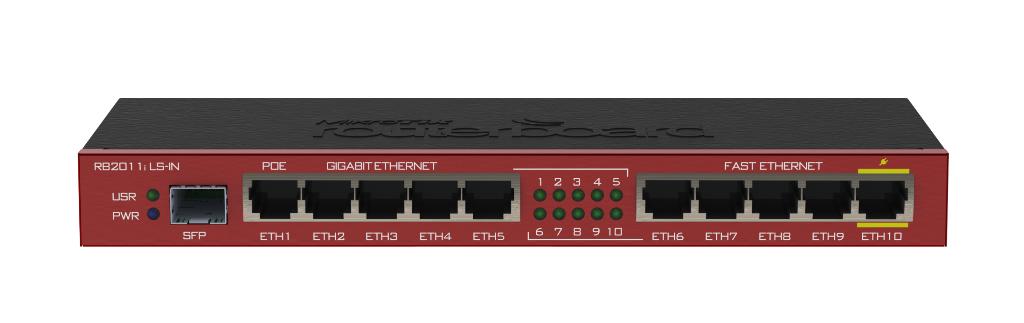 Mikrotik RB2011ILS-in Firewall - NIEUW, Ophalen of Verzenden, Nieuw, Router, Mikrotik