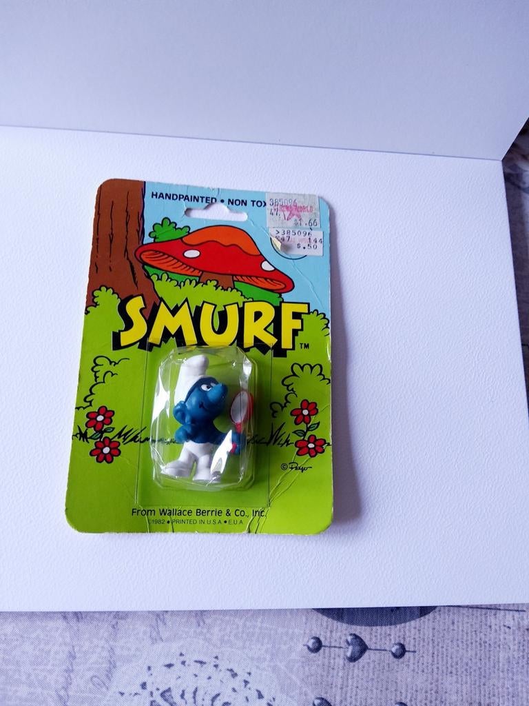 Smurf Coquet, Ophalen of Verzenden, Gebruikt, Poppetje, Figuurtje of Knuffel