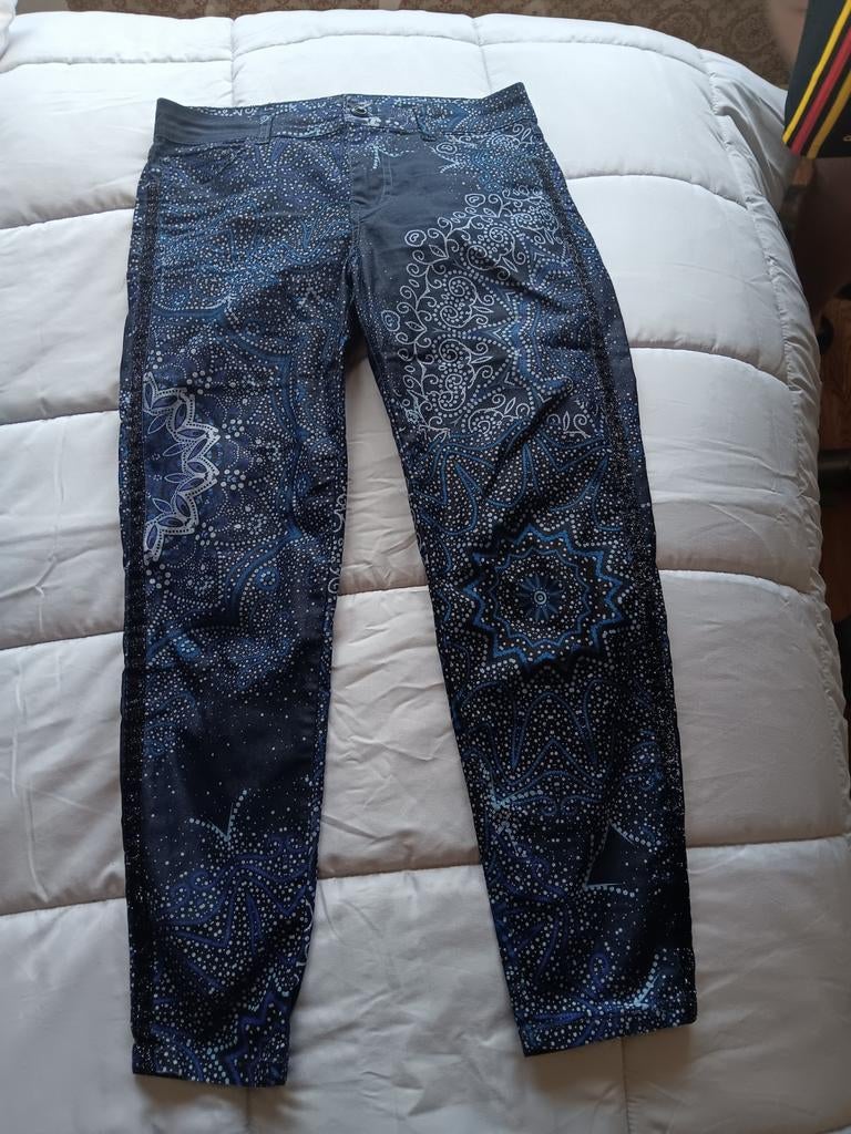 Jean bleu Desigual, Enlèvement ou Envoi, Comme neuf, Desigual, Bleu