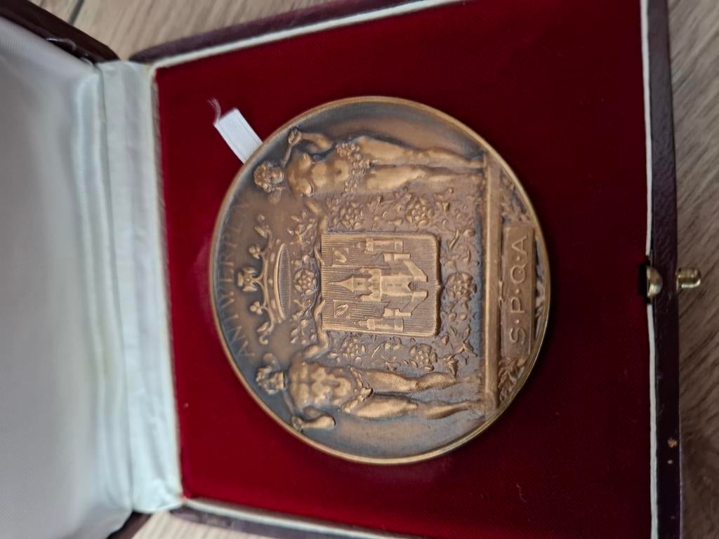 Médaille : Ville d'Anvers, Envoi