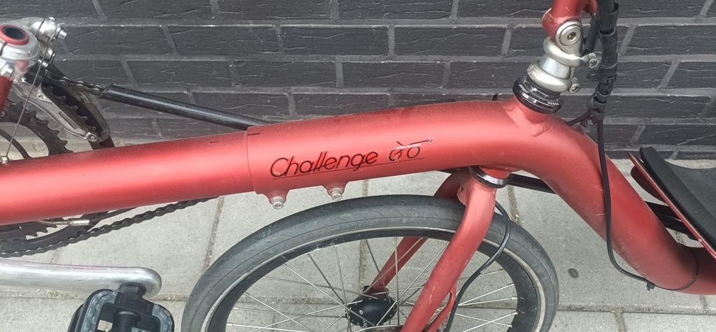 Ligfiets challenge go, Fietsen en Brommers, Ophalen, Gebruikt