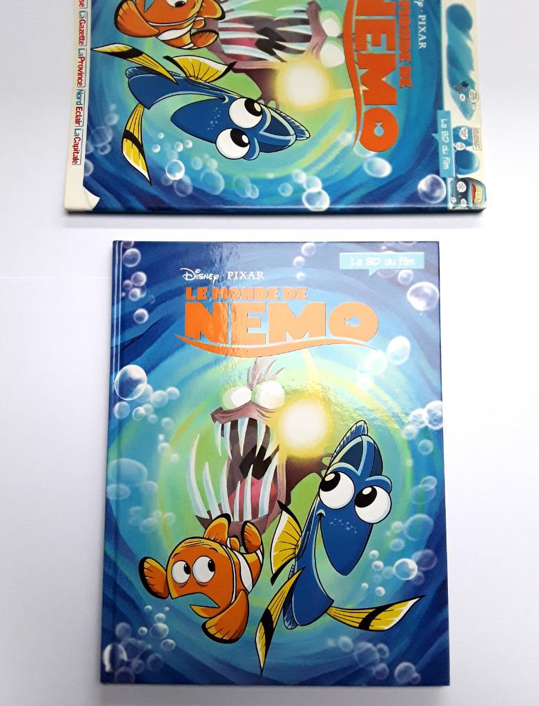 BD (avec jaquette) du film : Le Monde de NEMO, Eén stripboek, Ophalen, Gelezen