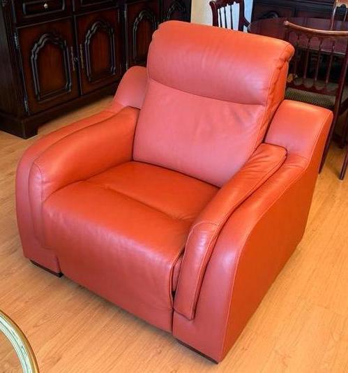 2x fauteuil club en cuir, Maison & Meubles, Fauteuils, Enlèvement, Comme neuf, Cuir