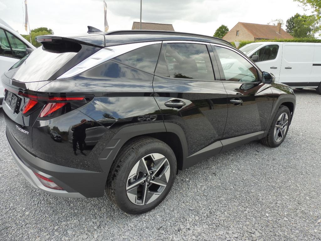 HYUNDAI TUCSON mild h 1.6 T-GDI FACELIFT/29.999€, Stof, 4 cilinders, Zwart, 5 zetels