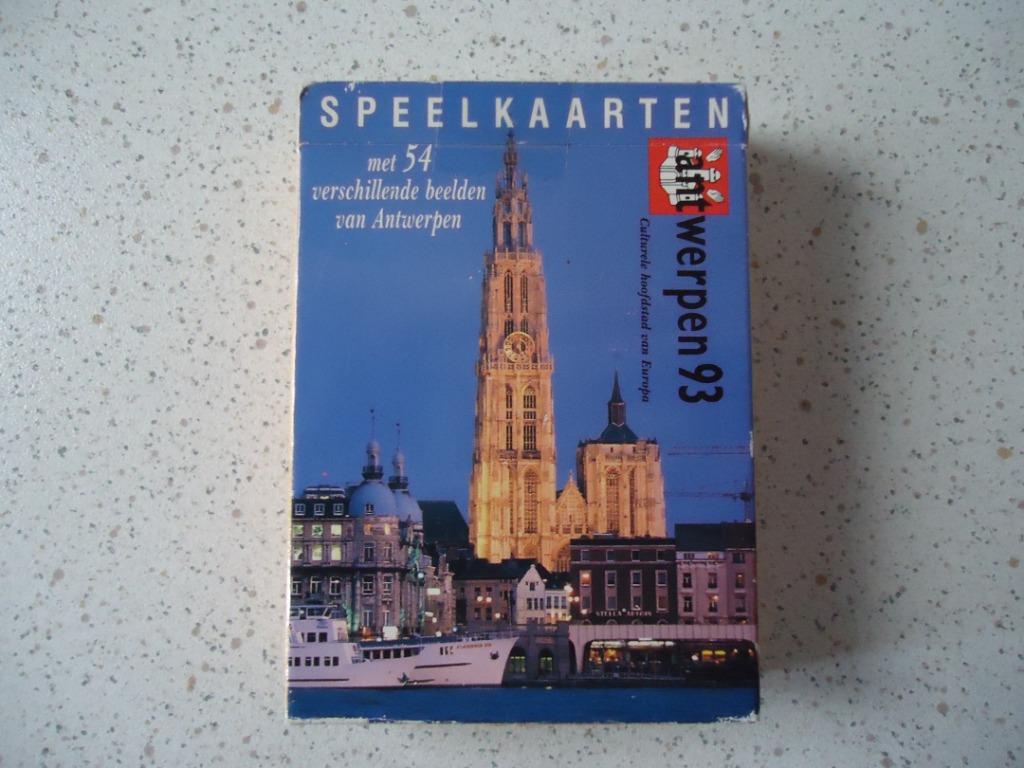 Nieuwe Boek Speelkaarten Antwerpen 1993 in prima staat !, Een of twee spelers, Ophalen of Verzenden, Nieuw, Cartamundi
