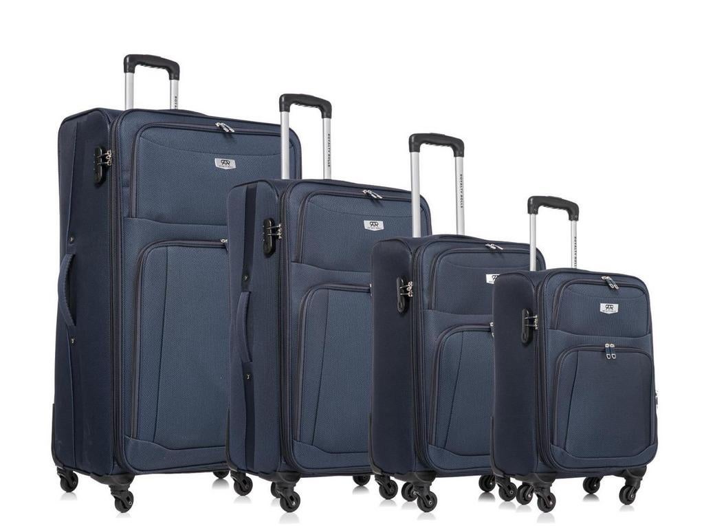 Ensemble de bagages en polyester 4 pièces, ensemble de valis, Enlèvement ou Envoi, Neuf