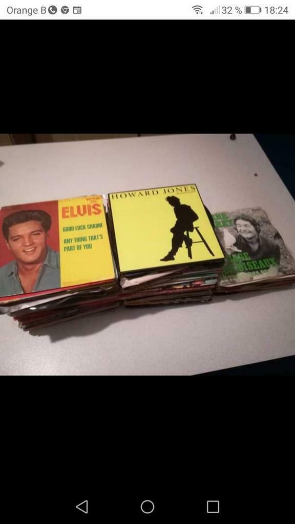 Vend disques .., Ophalen of Verzenden, Gebruikt