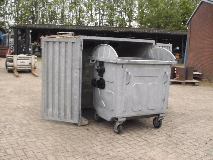 0066. Containerombouw / trafohuis / nachtleveringscontainer, Enlèvement, Utilisé
