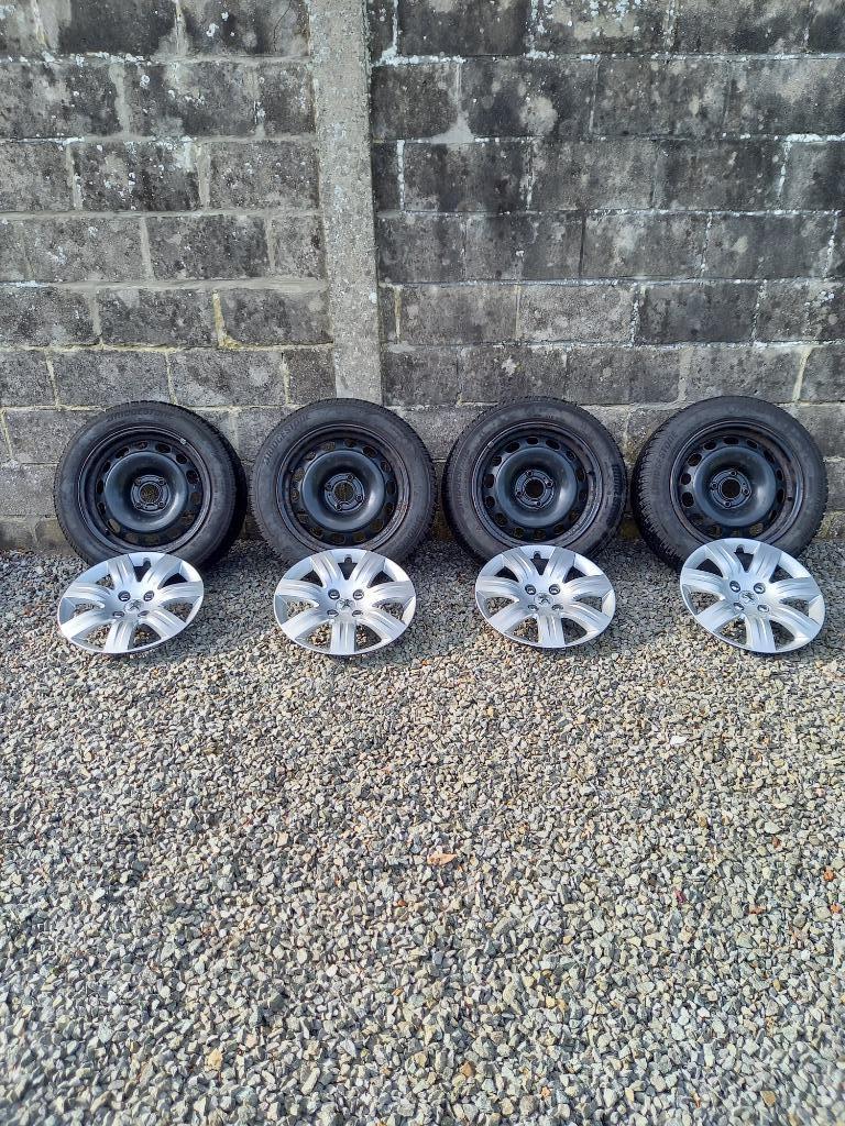 Set de roues hiver 205 55 R16 91H pour Peugeot, Pneus hiver, 16 pouces, Véhicule de tourisme, 205 mm