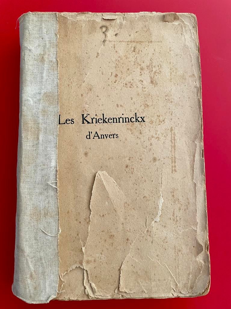 Les Kriekenrinckx d'Anvers - Gabriel Timmory (1918), Boeken, Literatuur, Ophalen of Verzenden