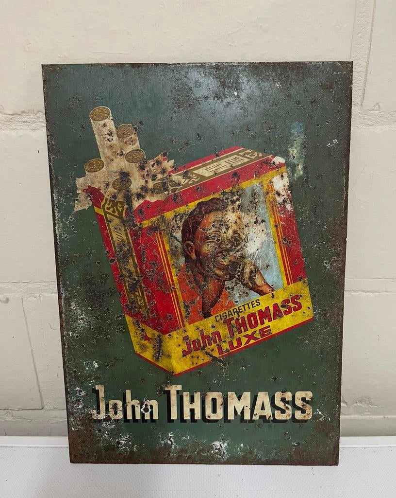 John Thomass blik bordje 1952 (24 op 34), Enlèvement ou Envoi, Comme neuf