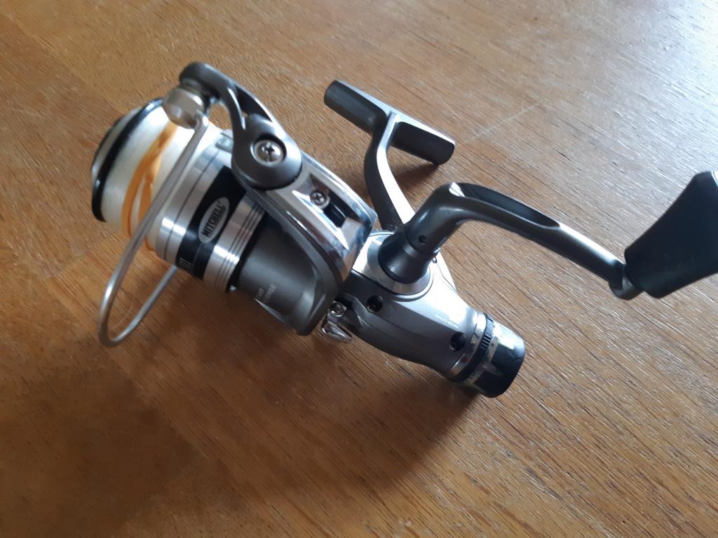 Mitchell avocet silver 4000, Ophalen