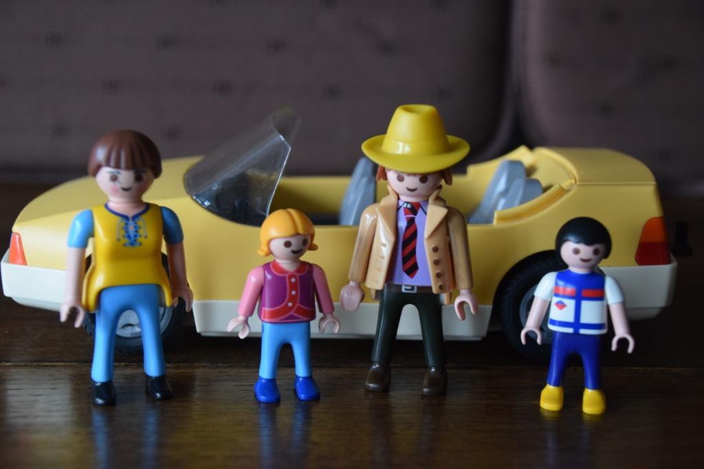Playmobil auto met gezin, Ophalen of Verzenden