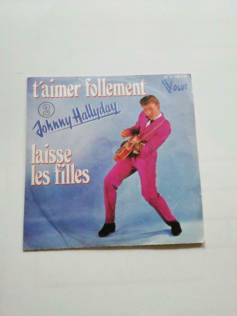 Johnny Hallyday, Cd's en Dvd's, Vinyl Singles, Single, Ophalen of Verzenden