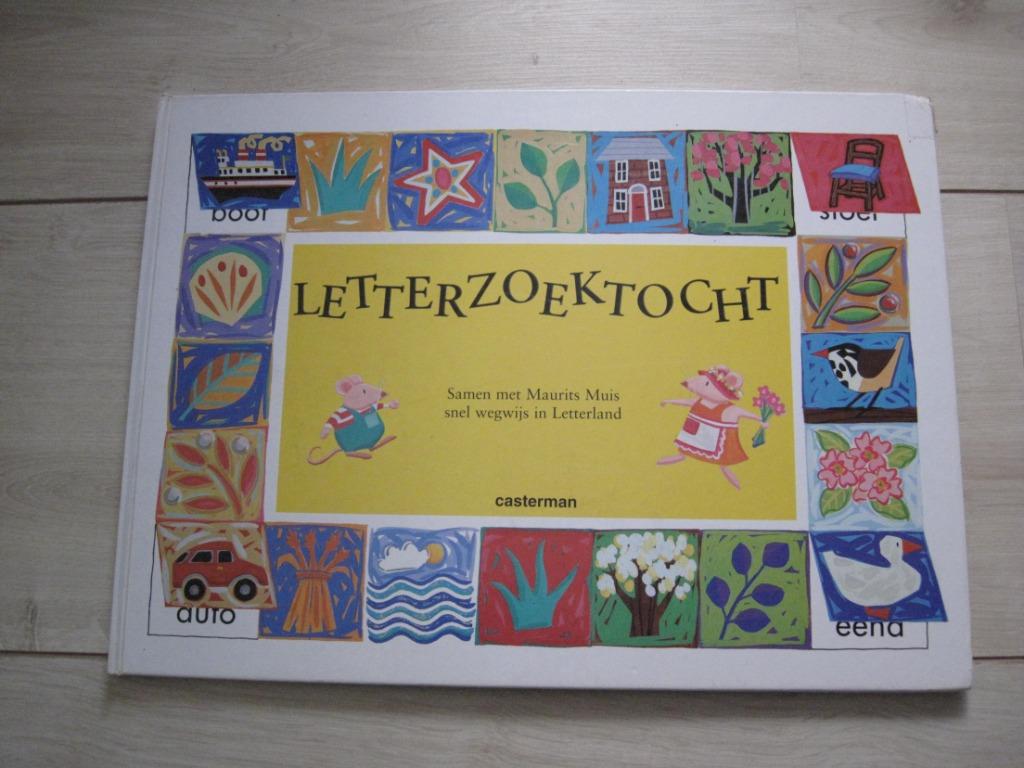 Kinderboek letterzoektocht, Ophalen of Verzenden, Zo goed als nieuw