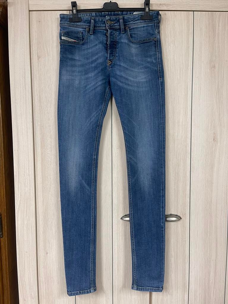 Jeans : Diesel : W27/L32 : Stretch Slim-Skinny, Enlèvement ou Envoi, Comme neuf, Bleu, Diesel