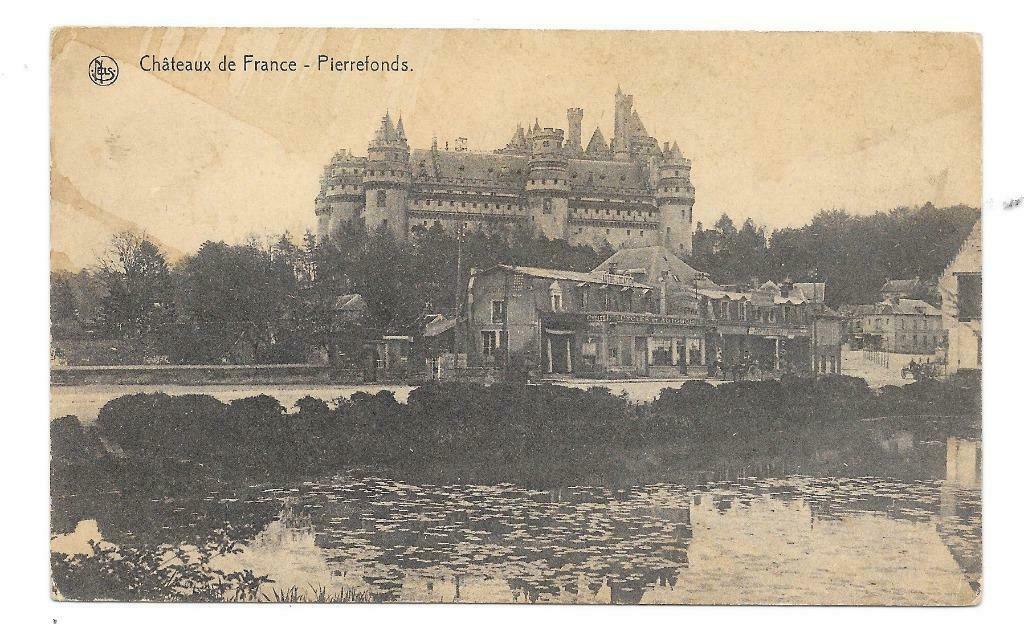 Châteaux de France Pierrefonds (chocolaterie Cesar Anvers ), Envoi, Non affranchie, France