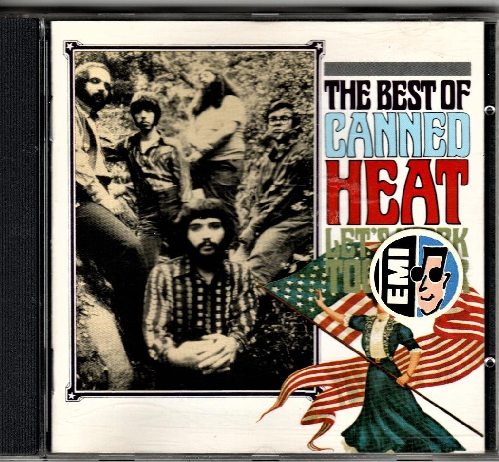 CANNED HEAT - LET'S WORK TOGETHER - THE BEST OF - CD - 1989, Ophalen of Verzenden, 1960 tot 1980, Gebruikt, Blues