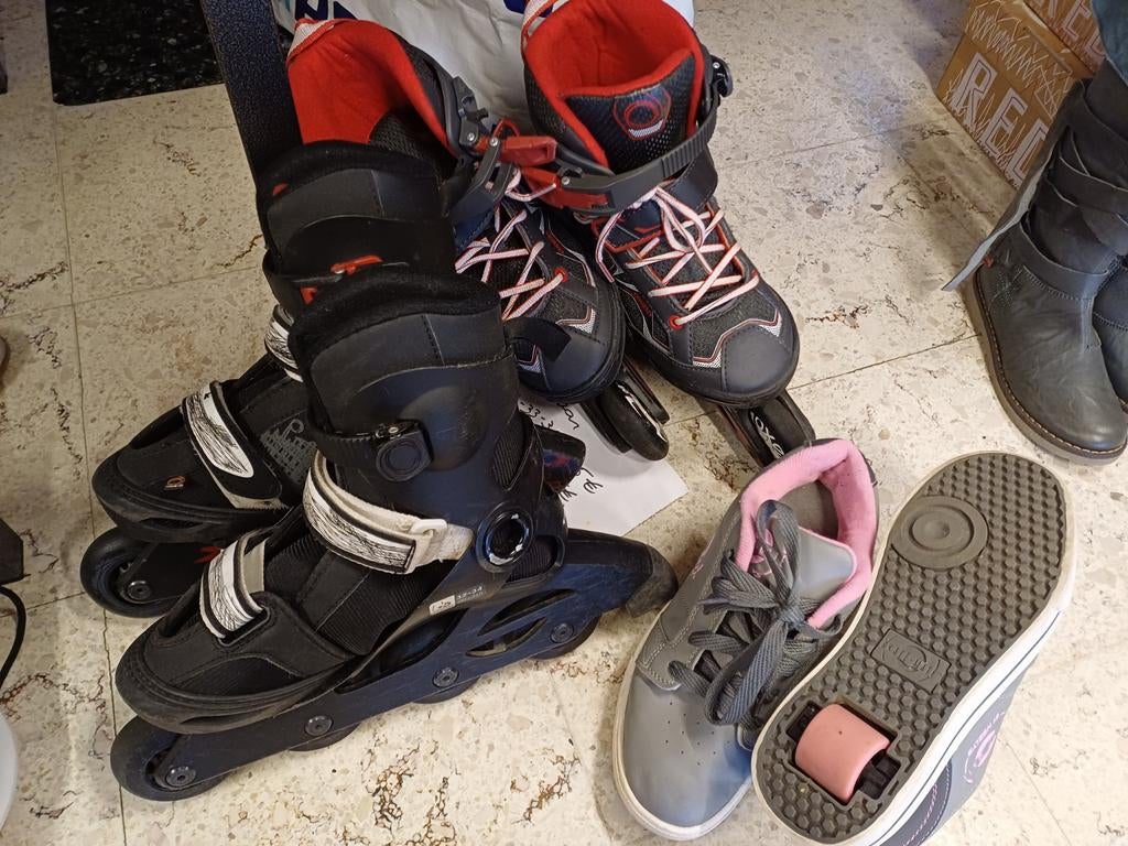 Patins de décathlon Oxelo, hockey, Enlèvement ou Envoi, Réglable, Utilisé