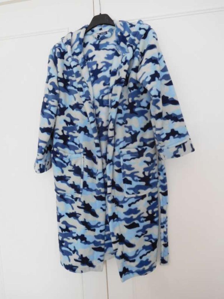 Badjas met kap in fleece voor kind, Ophalen of Verzenden, Zo goed als nieuw