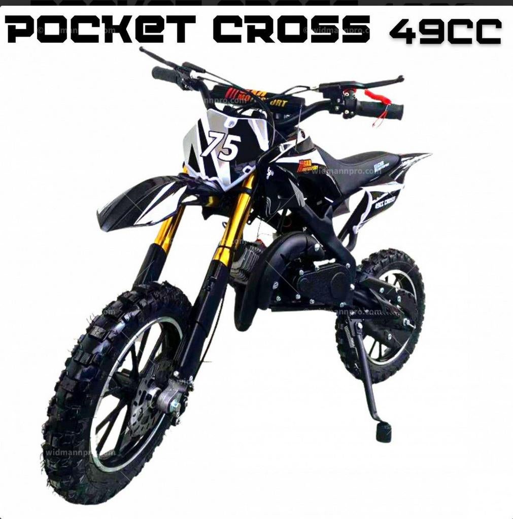 Mini crossers 49cc voor kinderen